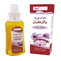 Rose Water with Saffron 200ml By Kuwait Shop ماء الورد بالزعفران