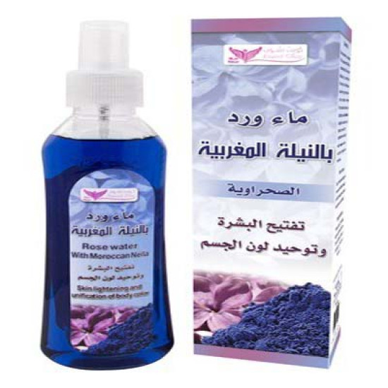 Rose Water with Moroccan Nella 200ml By Kuwait Shop ماء الورد بالنيلة المغربية