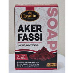 ALAKER ELFASSI MIX SOAP 100G  صابون العكر الفاسي 100 جم - لوزلين