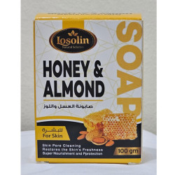 HONEY & ALMOND SOAP  صابون العسل واللوز100جم - لوزلين