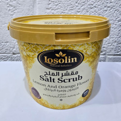 SALT SCRUB LEMON & ORANGE FLOWER   مقشر الملح الليمون وزهرة البرتقال 600جم - لوزلين