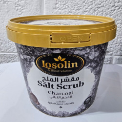 SALTSCRUB CHARCOAL & TEA OIL  مقشر الملح بالفحم النباتي600جم - لوزلين