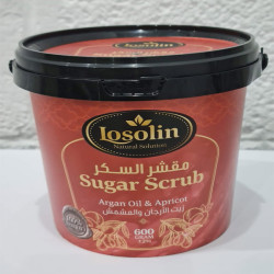 SUGAR SCRUB ARGAN OIL & APRICOT  مقشر سكر بزيت الارغان والمشمش 600 جم - لوزلين