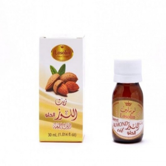 SWEET ALMOND Oil 30ml  زيت اللوز الحلو 30 مل - لوزلين