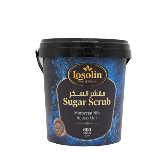 SUGAR SCRUB AMOROCCAN NILA  مقشر سكر بالنيلة المغربية 600جم - لوزلين