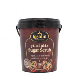 SUGAR SCRUB ARGAN OIL & AKER FASSI  مقشر سكر بزيت الارغان والعكر الفاسي 600جم - لوزلين