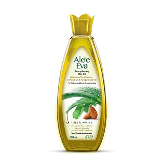 | ايفا - زيت صبار خلاصة اللوز والجرجير 300 مل | Eva - Aloe Vera-olja med mandel- och raketextrakt 300ml |