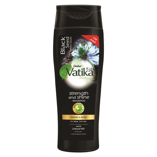 | فاتيكا - شامبو خلاصة الحبة السوداء للشعر الضعيف 400 مل | Vatika - Black Seed Shampoo for svagt hår 400ml |